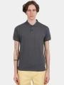 tricou cu guler pt. barbati Fundango Incognito Mono Poloshirt gri 1