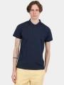 tricou cu guler pt. barbati Fundango Icon Poloshirt albastru inchis 1