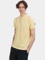 tricou cu guler pt. barbati Fundango Insignia Poloshirt galben 1