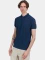 tricou cu guler pt. barbati Fundango Insignia Poloshirt albastru inchis 1