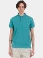 tricou cu guler pt. barbati Fundango Insignia Poloshirt verde 1
