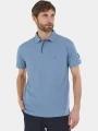 tricou cu guler pt. barbati Fundango Insignia Poloshirt albastru deschis 1