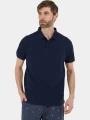 tricou cu guler pt. barbati Fundango Insignia Poloshirt albastru inchis 1