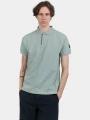 tricou cu guler pt. barbati Fundango Insignia Poloshirt verde 1