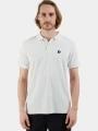tricou pentru sport, cu maneci scurte pt. barbati Fundango Zeno Tech Poloshirt alb 1