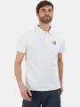 tricou de sport, cu guler pt. barbati Fundango Zeno II Tech Poloshirt alb 1