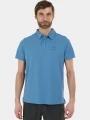 tricou de sport, cu guler pt. barbati Fundango Zeno II Tech Poloshirt albastru 1