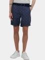 pantaloni scurti pt. barbati Fundango North Shore Chino Shorts albastru inchis 1