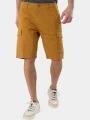pantaloni scurti cu buzunare laterale pt. barbati Fundango Zack Cargo Shorts galben 1