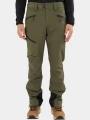 pantaloni softshell pt. barbati Fundango Rob II Softshell Pants oliv 1