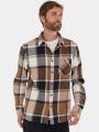 camasa cu maneci lungi pt. barbati Fundango Harris Shirt maro 1