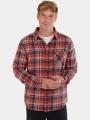 camasa cu maneci lungi pt. barbati Fundango Harris Shirt rosu 1