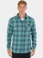 camasa cu maneci lungi pt. barbati Fundango Harris Shirt verde 1