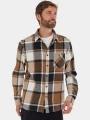 camasa cu maneci lungi pt. barbati Fundango Harris Shirt maro 1