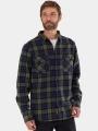 jacheta camasa pt. barbati Fundango Roddy Lined Shirt albastru inchis 1