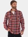 jacheta camasa pt. barbati Fundango Roddy Lined Shirt rosu 1