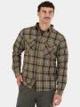 jacheta camasa pt. barbati Fundango Roddy Lined Shirt oliv 1