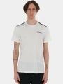 tricou pentru sport, cu maneci scurte pt. barbati Fundango Skeleton Tech-T alb 1