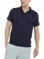 tricou cu guler pt. barbati Fundango Incognito Poloshirt albastru inchis 1