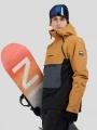 jacheta hanorac pt. barbati Fundango Hydra ECO Anorak maro 1