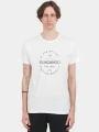 tricou cu maneci scurte pt. barbati Fundango Basic-T Logo 04 alb 1