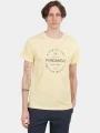 tricou cu maneci scurte pt. barbati Fundango Basic-T Logo 04 galben 1