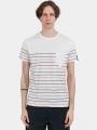 tricou cu maneci scurte pt. barbati Fundango Jaggy Pocket T-shirt rosu 1