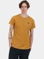 tricou cu maneci scurte pt. barbati Fundango Jaggy Structured T-shirt galben 1
