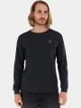 tricou cu maneci lungi pt. barbati Fundango Justin Longsleeve T-shirt negru 1