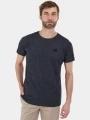 tricou cu maneci scurte pt. barbati Fundango Jaggy II Structured T-shirt negru 1