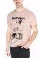 tricou cu maneci scurte pt. barbati Fundango Basic T Logo 6 roz 1