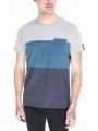 tricou cu maneci scurte pt. barbati Fundango Jaggy Pocket gri 1