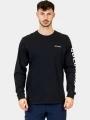 tricou cu maneci lungi pt. barbati Columbia Rockaway RIVer Graphic LS Tee negru 1
