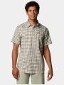 camasa de drumetie cu maneci scurte pt. barbati Columbia Silver Ridge Utility Lite Novelty Short Sleeve Shirt verde 1