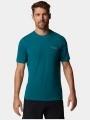 tricou pentru sport, cu maneci scurte pt. barbati Columbia M Endless Trail Running Tech Tee verde 1