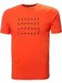 tricou cu maneci scurte pt. barbati Helly Hansen The Ocean Race T-Shirt rosu 1