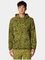 pulover polar pt. barbati Mountain Hardwear Microchill Hoody verde 1
