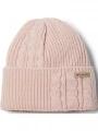 caciula tricotata pt. femei Columbia Agate Pass Cable Knit Beanie roz 1