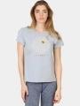 tricou cu maneci scurte pt. femei Columbia Sloan Ridge Graphic Short Sleeve Tee gri 1