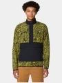 pulover polar pt. barbati Mountain Hardwear Microchill Snap Pullover verde 1
