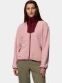 pulover polar pt. femei Columbia Sequoia Grove Full Zip Fleece roz 1