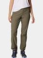 pantaloni de drumetie pt. femei Columbia Leslie Falls Pant II verde 1