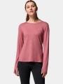 tricou cu maneci lungi, pentru sport pt. femei Columbia Sloan Ridge Long Sleeve Shirt rosu 1