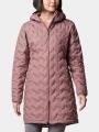 jacheta de puf pt. femei Columbia Delta Ridge II Long Down Jacket violet 1