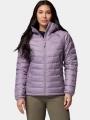 jacheta de primavara pt. femei Columbia Powder Lite II Hooded Jacket violet 1