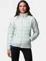 jacheta de iarna pt. femei Columbia Powder Lite II Full Zip Jacket verde deschis 1