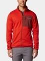 pulover polar pt. barbati Columbia Columbia Hike Full Zip II rosu 1