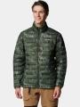 jacheta de primavara pt. barbati Columbia Powder Lite II Printed Jacket verde 1