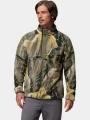 pulover polar pt. barbati Columbia Helvetia II Printed Half Snap Fleece verde 1