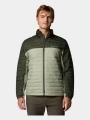 geaca matlasata de tranzitie pt. barbati Columbia Silver Falls II Jacket verde 1